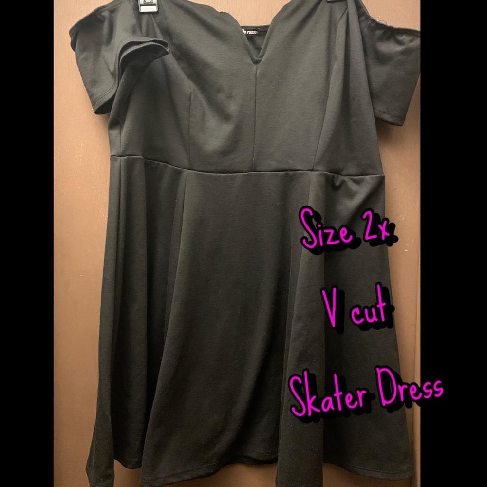 Black Skater Dress